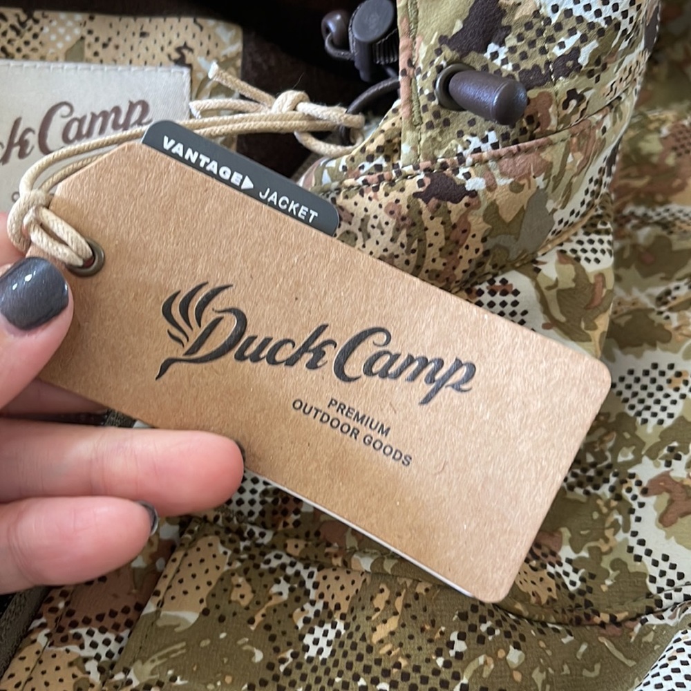 NEW Duck Camp Midland Camo Vantage Jacket Men's Size X-Large NWT - Picture 10 of 11